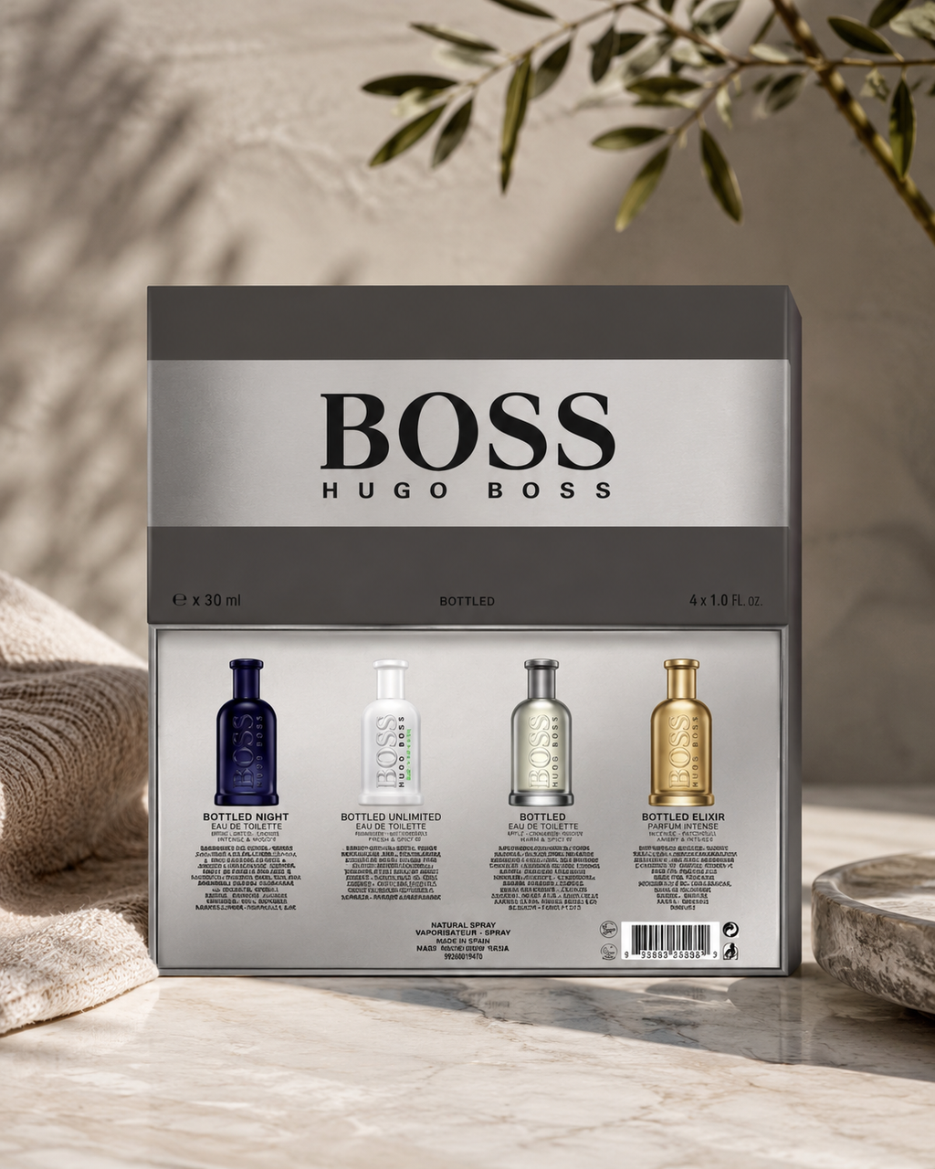 Hugo Boss Bottled Classic/Unlimited/Bottled Night/Elixer set 4x30ml