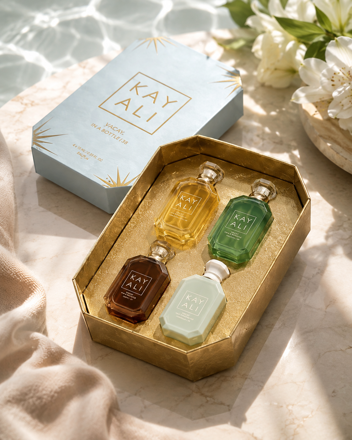 Kayali (Yum Pistachio/Malives/Capri/Vanilla) Set 4x30ml