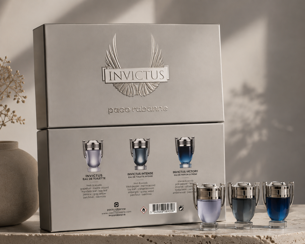 Paco Rabanne Invictus Set 3x30ml