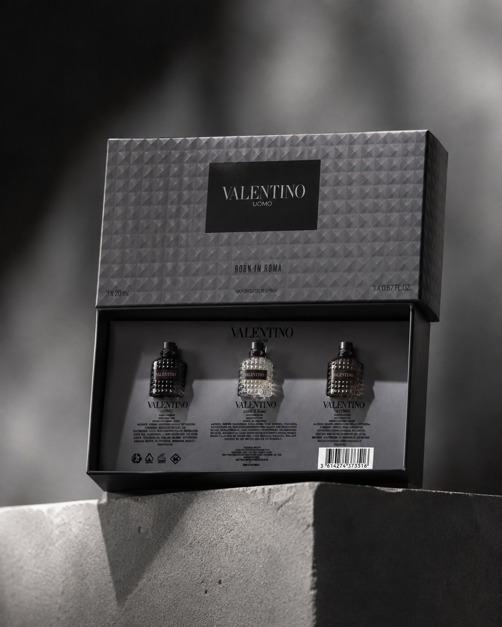 Valentino Uomo Born In Roma Set 3x30ml